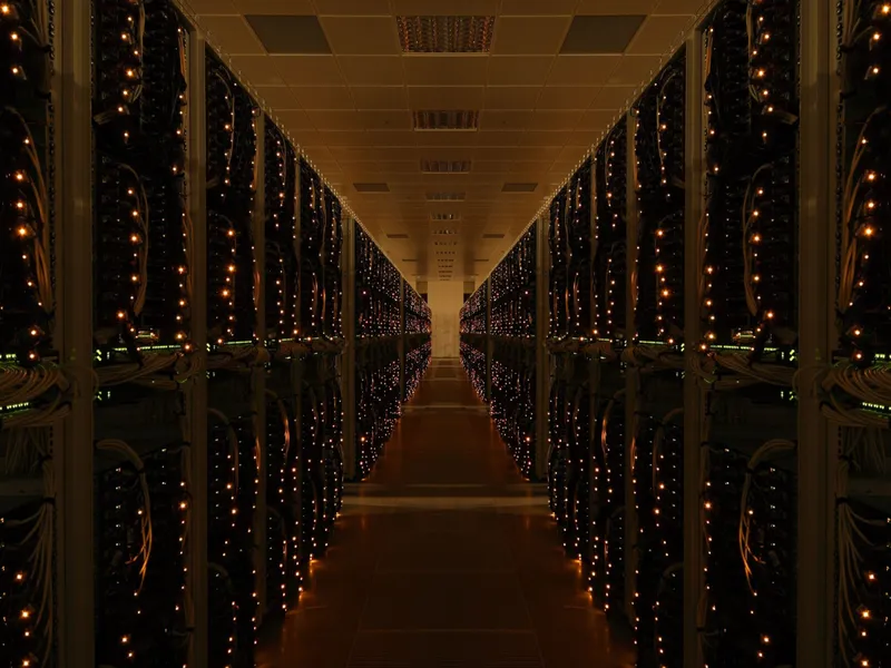 Modern data center representing enterprise-grade hosting solutions