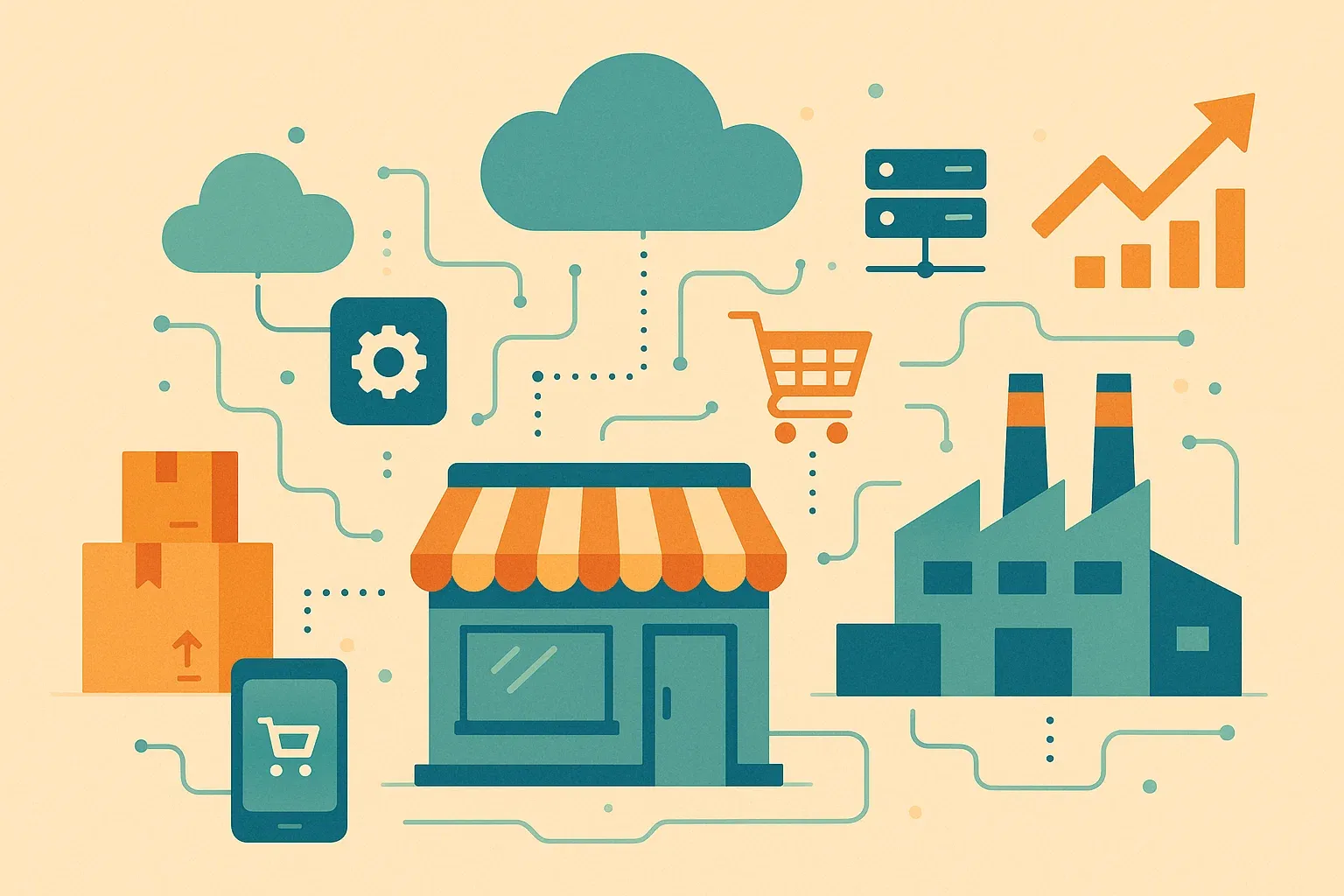 Data center background